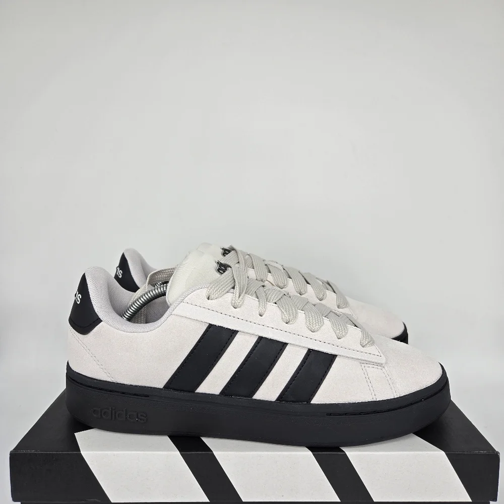 New adidas Grand Court Alpha 'Grey Black' IH1287 Men's Shoes Size 13 - Picture 3 of 8